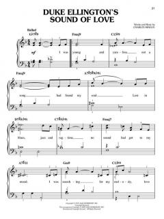 Easy Piano Solos von Charles Mingus 