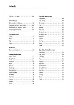 Cajon Schule (mit CD + DVD) von Martin Röttger 