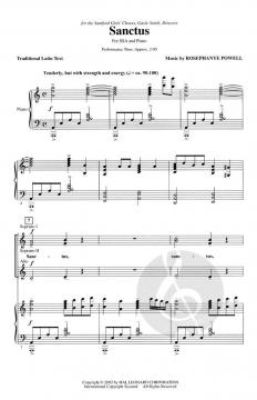 Sanctus (Rosephanye Powell) 