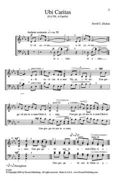 Ubi Caritas (David C. Dickau) 