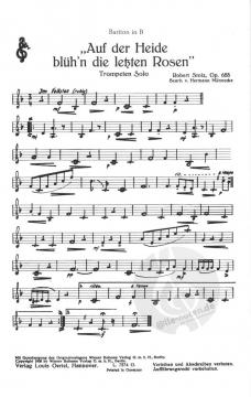 Auf der Heide blühn die letzten Rosen (Robert Stolz) 