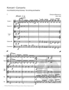 Concerto for String Orchestra von Grazyna Bacewicz 