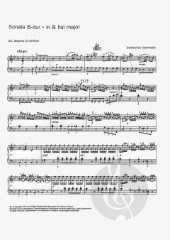 Piano Album von Domenico Cimarosa 