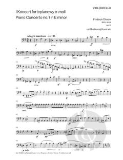 Piano Concerto e Minor von Frédéric Chopin 