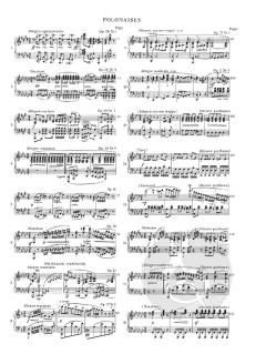 Sämtliche Werke: Polonaises von Frédéric Chopin 