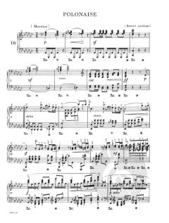 Sämtliche Werke: Polonaises von Frédéric Chopin 