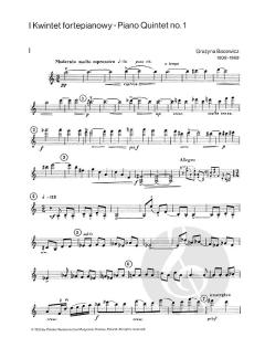 Klavierquintett Nr. 1 (Grazyna Bacewicz) 