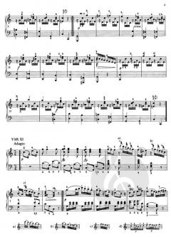 Variations / Ah Vous Dirai Jevous Dira'Je Maman' von Wolfgang Amadeus Mozart 