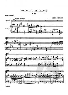 Polonaise Brillante In A Major MS 74 von Henryk Wieniawski 