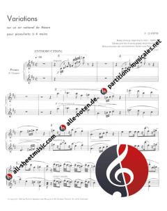 Variationen D-Dur von Frédéric Chopin 