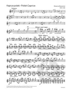 Polish Caprice von Grazyna Bacewicz 