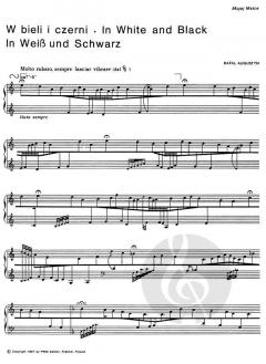 In Black And White For Harpsichord 