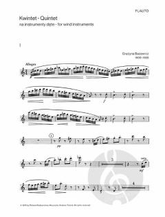 Quintet for Wind Instruments von Grazyna Bacewicz 