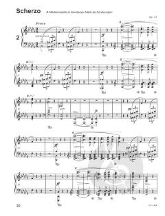 Scherzos von Frédéric Chopin 