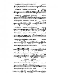 Polonaises Series B National Edition von Frédéric Chopin 