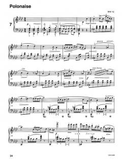 Polonaises Series B National Edition von Frédéric Chopin 