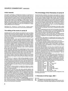 Polonaises Series B National Edition von Frédéric Chopin 