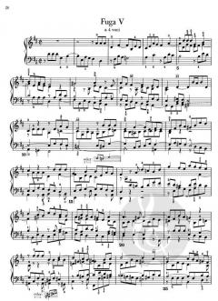 Das Wohltemperierte Klavier Band 2 von Johann Sebastian Bach im Alle Noten Shop kaufen