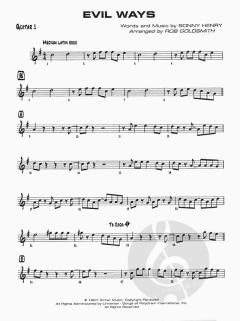 21st Century Guitar Ensemble Series: Evil Ways von Carlos Santana 