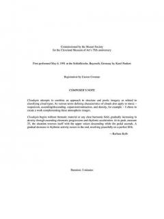 Cloudspin von Barbara Kolb 