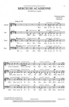 Berceuse Acadienne (Mark Sirett) 