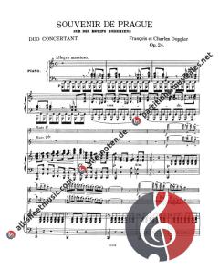 Souvenir de Prague op. 24 von Karl Doppler 