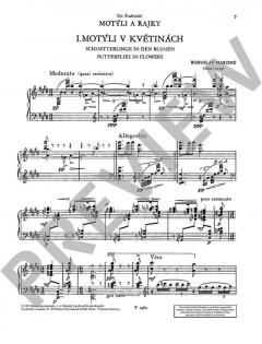 Schmetterlinge und Paradiesvögel H 127 von Bohuslav Martinu 