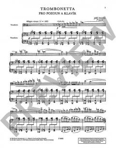 Trombonetta von Jirí Pauer für Posaune und Klavier im Alle Noten Shop kaufen