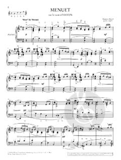 Menuet sur le nom d'Haydn von Maurice Ravel 