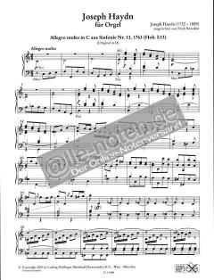 Joseph Haydn für Orgel im Alle Noten Shop kaufen kaufen