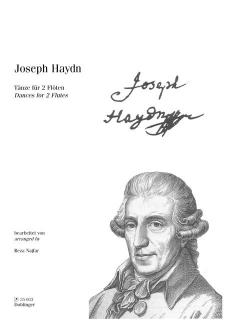 Tänze für zwei Flöten von Joseph Haydn im Alle Noten Shop kaufen