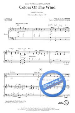 Colors Of The Wind (Alan Menken) 