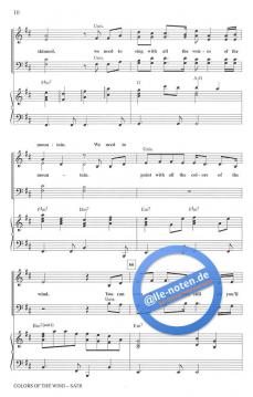 Colors Of The Wind (Alan Menken) 