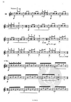 Studi von Ferdinando Carulli 