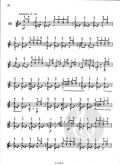 Studi von Ferdinando Carulli 