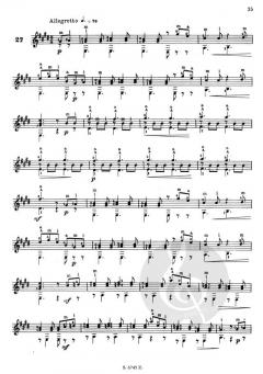 Studi von Ferdinando Carulli 