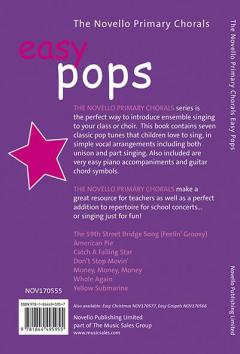 The Novello Primary Chorals: Easy Pops 