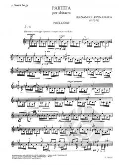 Partita von Fernando Lopes-Graça 