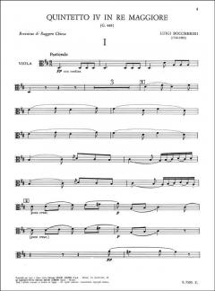 6 Quintetti Nr. 4 D-Dur (Luigi Boccherini) 