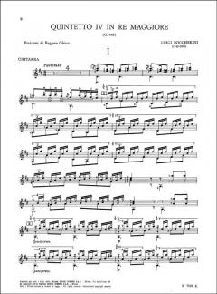 6 Quintetti Nr. 4 D-Dur (Luigi Boccherini) 