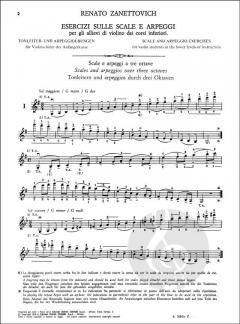Tonleiter- und Arpeggioübungen 3 (Renato Zanettovich) 