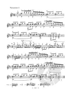 Introduzione e variazioni op. 28 von Fernando Sor 
