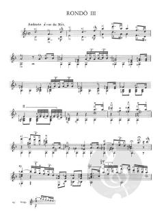 Tre Rondò brillanti op. 2 von Dionisio Aguado 