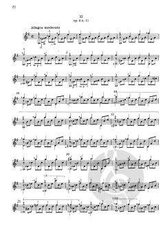 Studi per Chitarra op. 6 und 29 Vol. 1 von Fernando Sor 