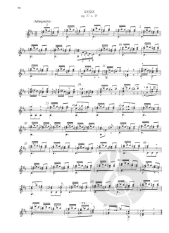 Studi per Chitarra op. 31 und 35 Vol. 2 von Fernando Sor 