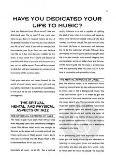 The Art of Small Jazz Combo Playing von Horace Silver 