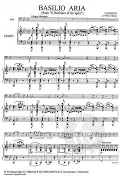 Basilio Aria von Gioacchino Rossini 