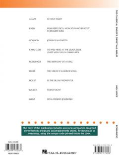 Classical Singers Christmas Album High Voice von Johann Sebastian Bach 