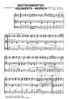 Deutschmeister-Regimentsmarsch (Wilhelm August Jurek) 