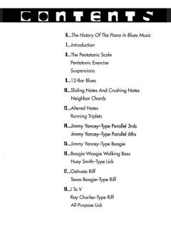 Blues Riffs For Piano von Ed Baker 